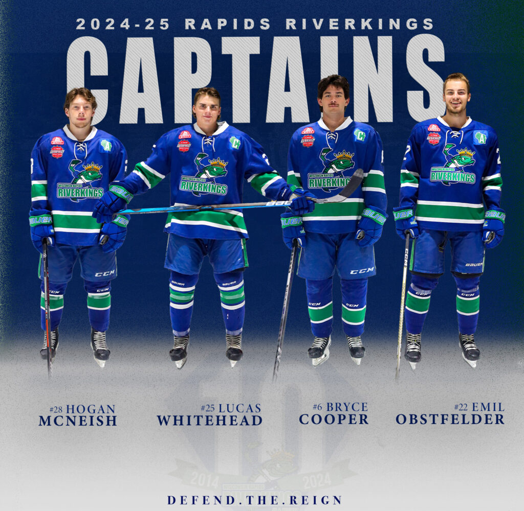 Riverkings Announce 2024-25 Captains